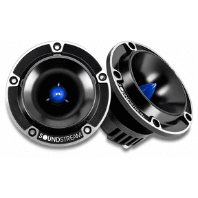 Soundstream SPT.46 3.5 Inch Aluminum Super Bullet Tweeters, 400W Peak Pro Audio Car Tweeter Speakers, Pair