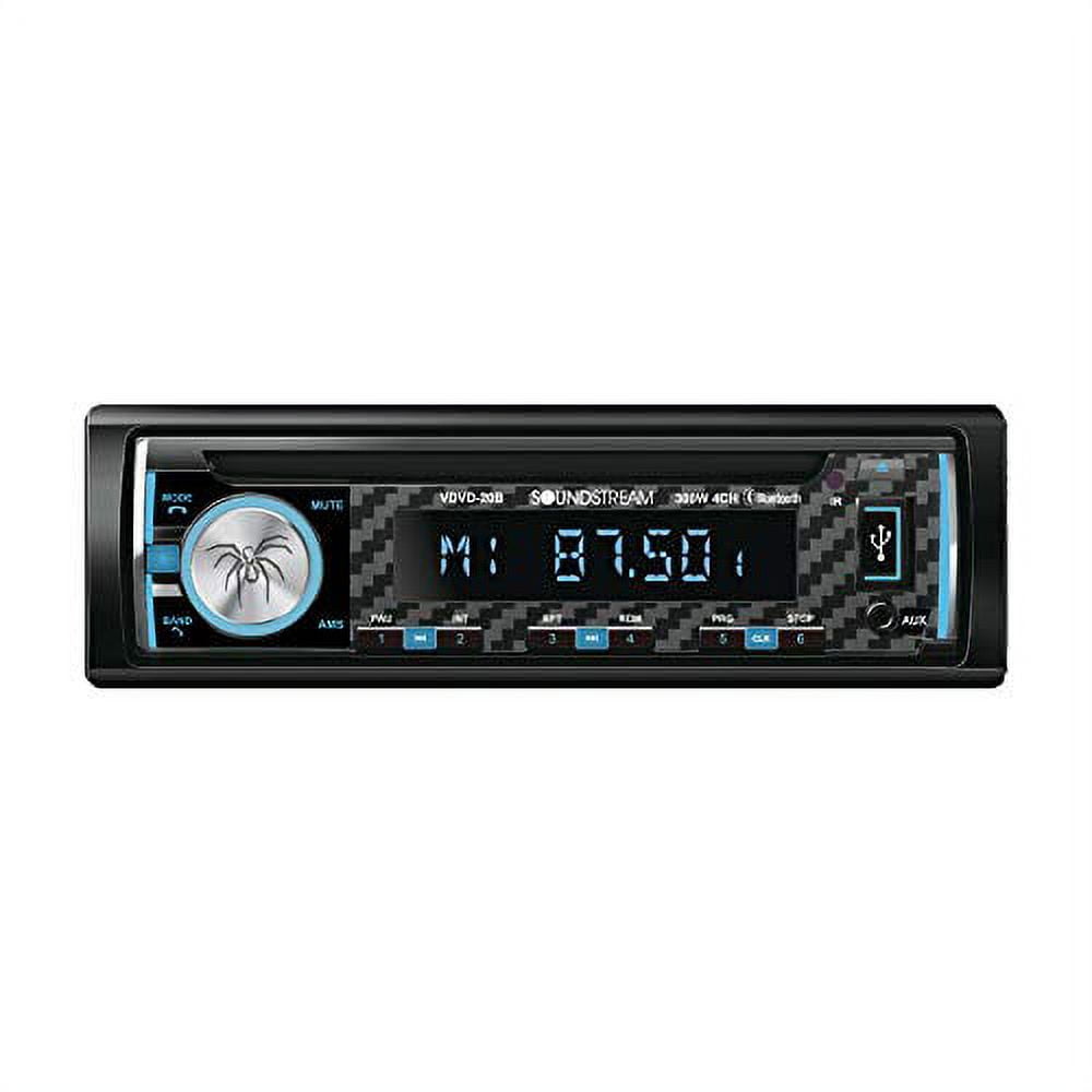 Soundstream VDVD20B 1-din Cd/dvd/mp3 Head Unit W/ 32gb Usb