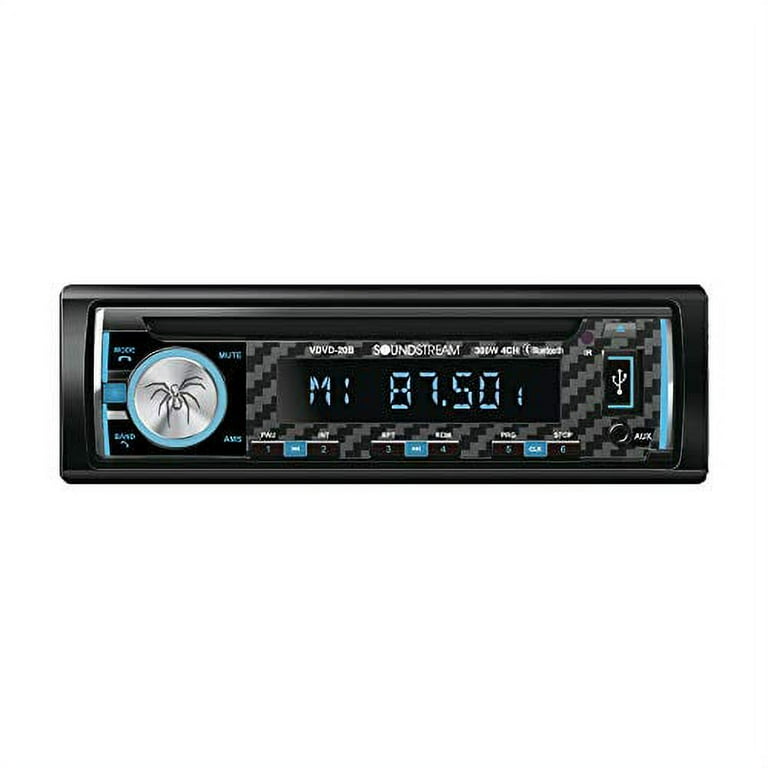 Soundstream VDVD20B 1-din Cd/dvd/mp3 Head Unit W/ 32gb Usb
