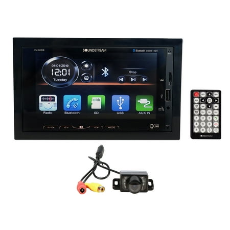 Soundstream VM-622HB 6.2” Car Monitor Receiver w/Android PhoneLink+Backup Camera