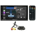 thumbnail image 1 of Soundstream VRCPAA-70M 7" Double DIN Bluetooth Apple CarPlay & Android +Camera, 1 of 7