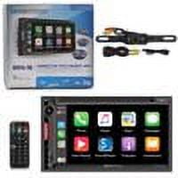Soundstream VRCPAA-7DR 7" Double DIN Bluetooth Car Stereo w/ Android Auto & Apple Carplay