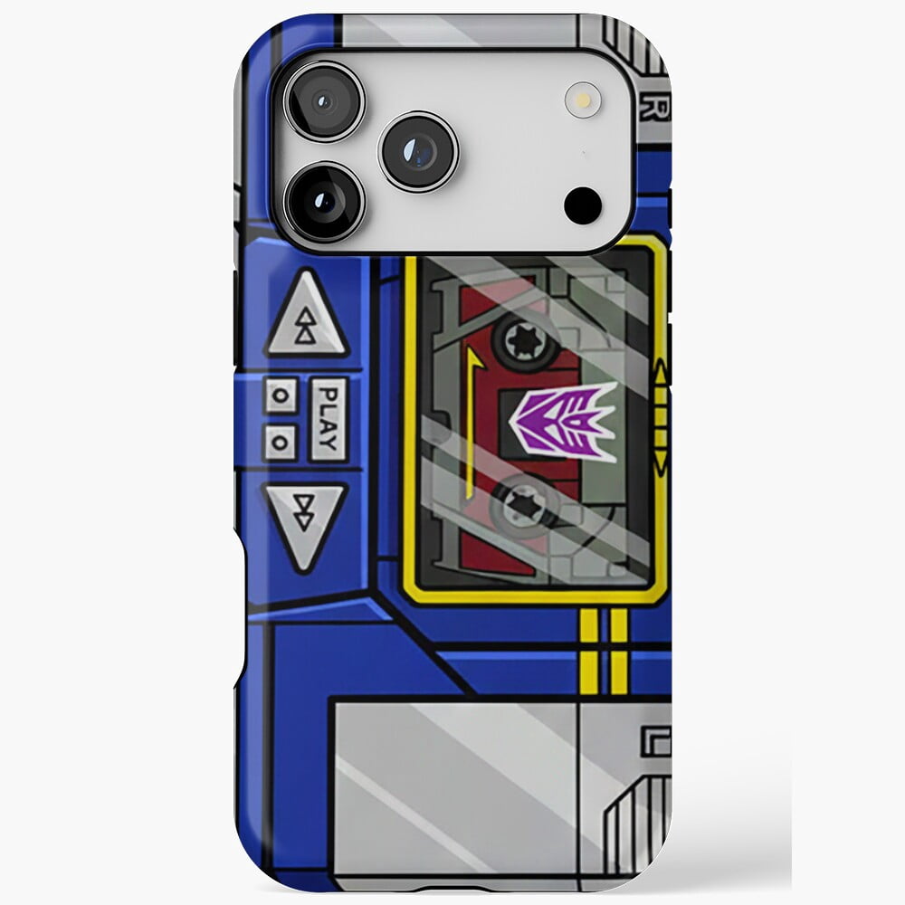 Soundwave Cassette Mode Retro 80s Robot Toy Decepticon Case for iPhone ...