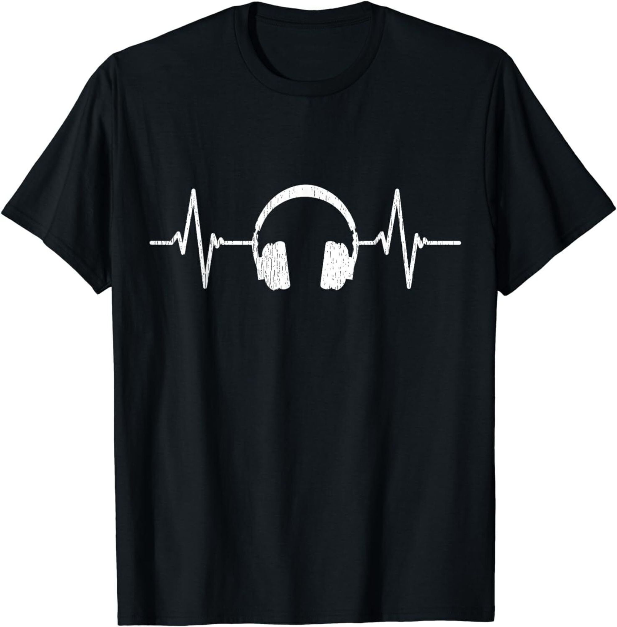 Soundwave Pulse DJ Headphones TShirt Groove to the Beat