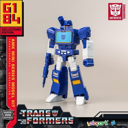 Soundwave Transformer Toys,4.33 Inch Transformers G1 Decepticon Action Figures,Highly Articulated Transformers Model Kit with Weaponry,Toys for Boys Girls 8 Years Old and Up,No Converting
