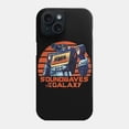 thumbnail image 1 of Soundwaves Galaxy Protective Cover for iPhone 11–17 Pro Max Cosmic Music Style, 1 of 2