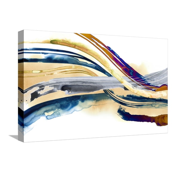 Art.com Soundwaves I Stretched Canvas Print Wall Art by Grace Popp, 24" x 16"