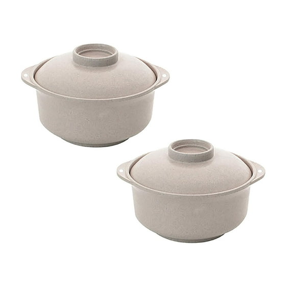 Soup Bols Wth Lidsw, Soup Bowl for Microwave, Microwave Soup Bowl Noodle Bowl Cereal Bowl Soup Bowl with Lid for Noodles Soup Cereals Fruits Microwave Dishwasher Oven