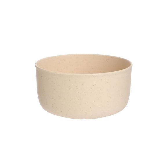 Soup Bowls Microwave Safe, Wheat Straw Dinnerware Sets, 6X3 In, Reusable Construction, Home Decor Kitchen, Beige, 1 Pc