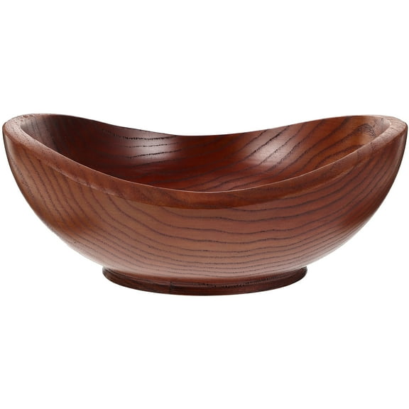 STRANDCHIC Nut Bowl Wood Brown 1Set For Bar Use