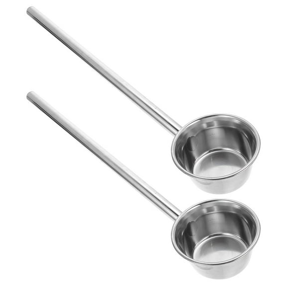 Soup Spoon Rust Protection Stainless Steel Multipurpose Water Ladle Dipper Wear-resistant Thicken 4 Pcs