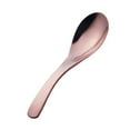 thumbnail image 1 of Soup Spoon Stainless steel Unique Porridge Spoon Large Table Rice spoon Rose, 1 of 4