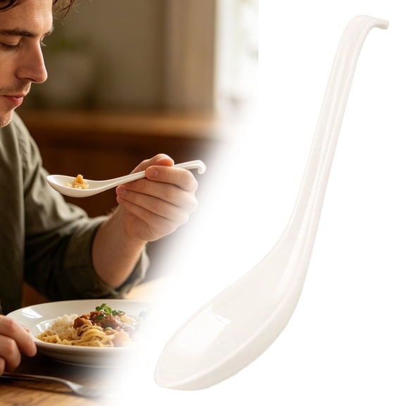 Soup Spoons Ramen Spoons Reusable Noodle Rice Spoon For Home Restaurant Camping Travel Catering Use,measuring tool