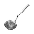 thumbnail image 1 of Soup Spoons Stainless Steel Hot Pot Colander Dipper Metal Grease Strainer Kitchen Skimmer Ladle Food, 1 of 6