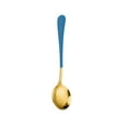 thumbnail image 1 of Soup Spoons with Long Handles, Stainless Steel Round Soup Spoons with Round Edge for Coffee,Desserts,Dishwasher Safe, Plating & Quenelle & Cooking, 1 of 5