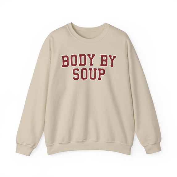 Soup Sweatshirt Gifts Crew Neck Shirt Long Sleeve Unisex