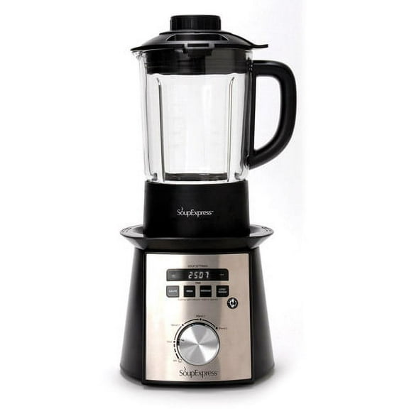 SoupExpress 3 Speed Black Stainless Steel Blender