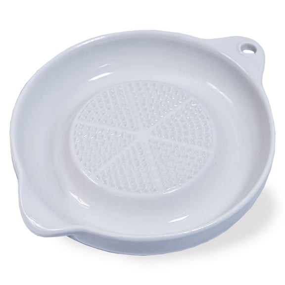 Souped Up Recipes Ceramic Grater - Save your fingers when grating garlic, ginger, wassabi, and more!