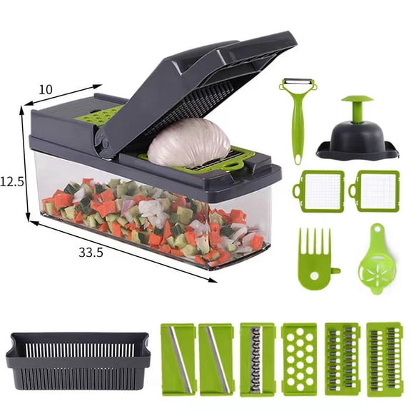 Souped Up Recipes Mandoline Food Slicer (includes 13 attachments)