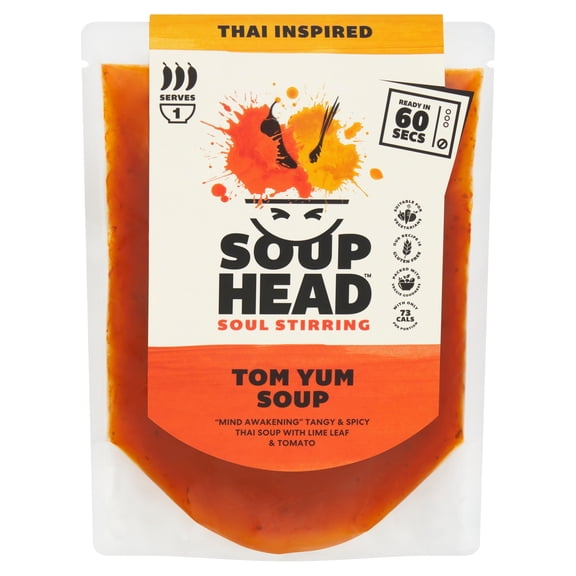 Souphead Thai Inspired Soul Stirring Tom Yum Soup 300g, Imported from Britain