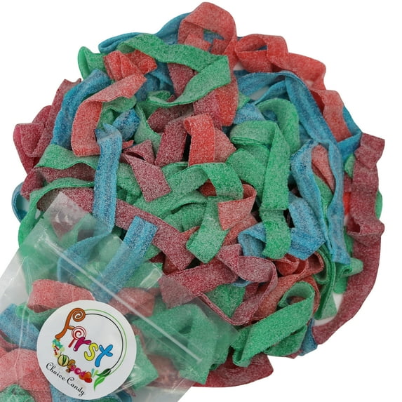 Sour Assorted Flavor Gummy Candy Belts 2 Pound