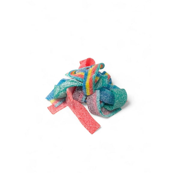 Sour Belts Mix – Rainbow Assortment of Tangy Fruit Belts Extreme Sour & Sweet Flavors (Blue Raspberry, Green Apple, Strawberry)  Chewy, Stretchy Candy Perfect for Parties & Snacking Available in 8 oz