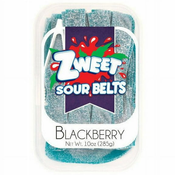 Sour Blackberry Belts | Zweet | 10 oz