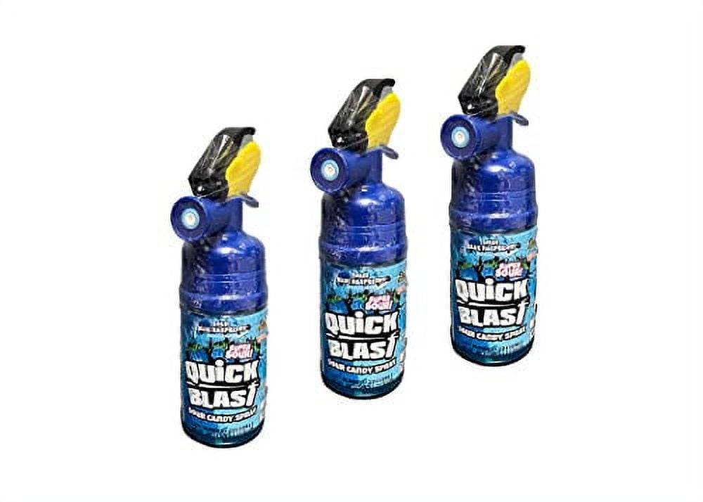 Sour Candy Spray Extinguisher Blue Raspberry 3 Pack