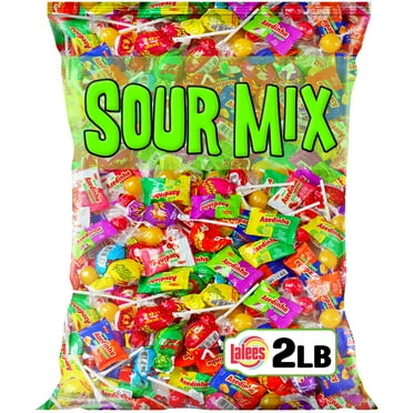 Sour Candy - Variety Pack - Bulk Candies - 2 Pounds - Assorted Parade Bag - Lalees - Party Favors for Kids