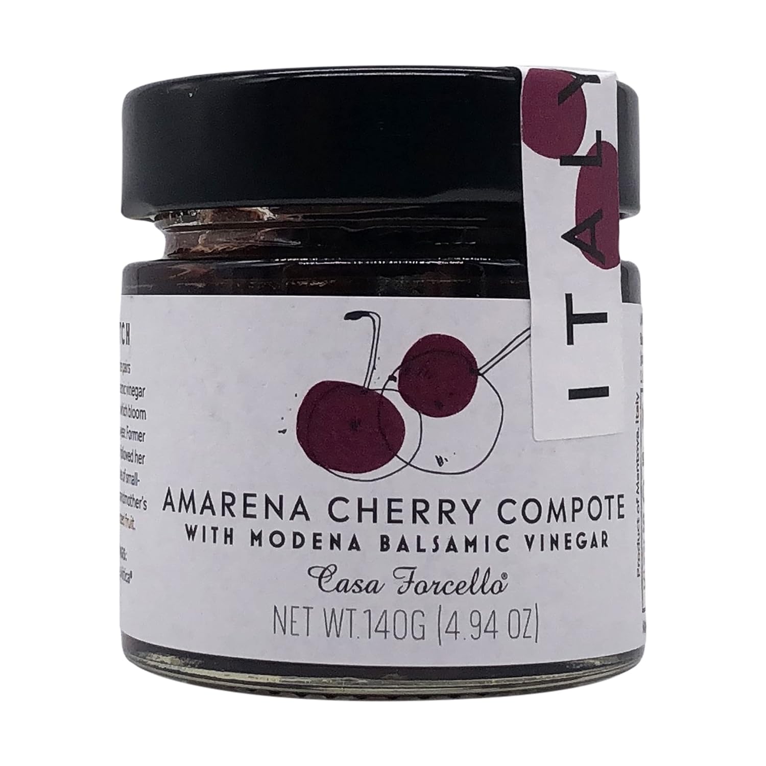 Sour Cherry Compote With Modena Balsamic Vinegar, 4.94 OZ
