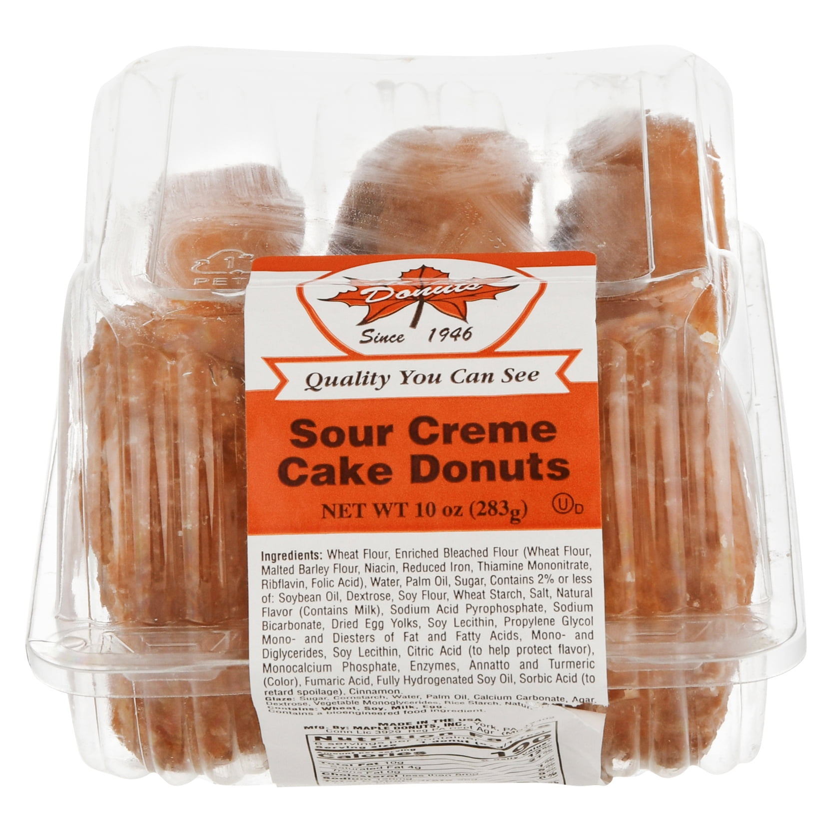 Sour Cream Cake Donuts