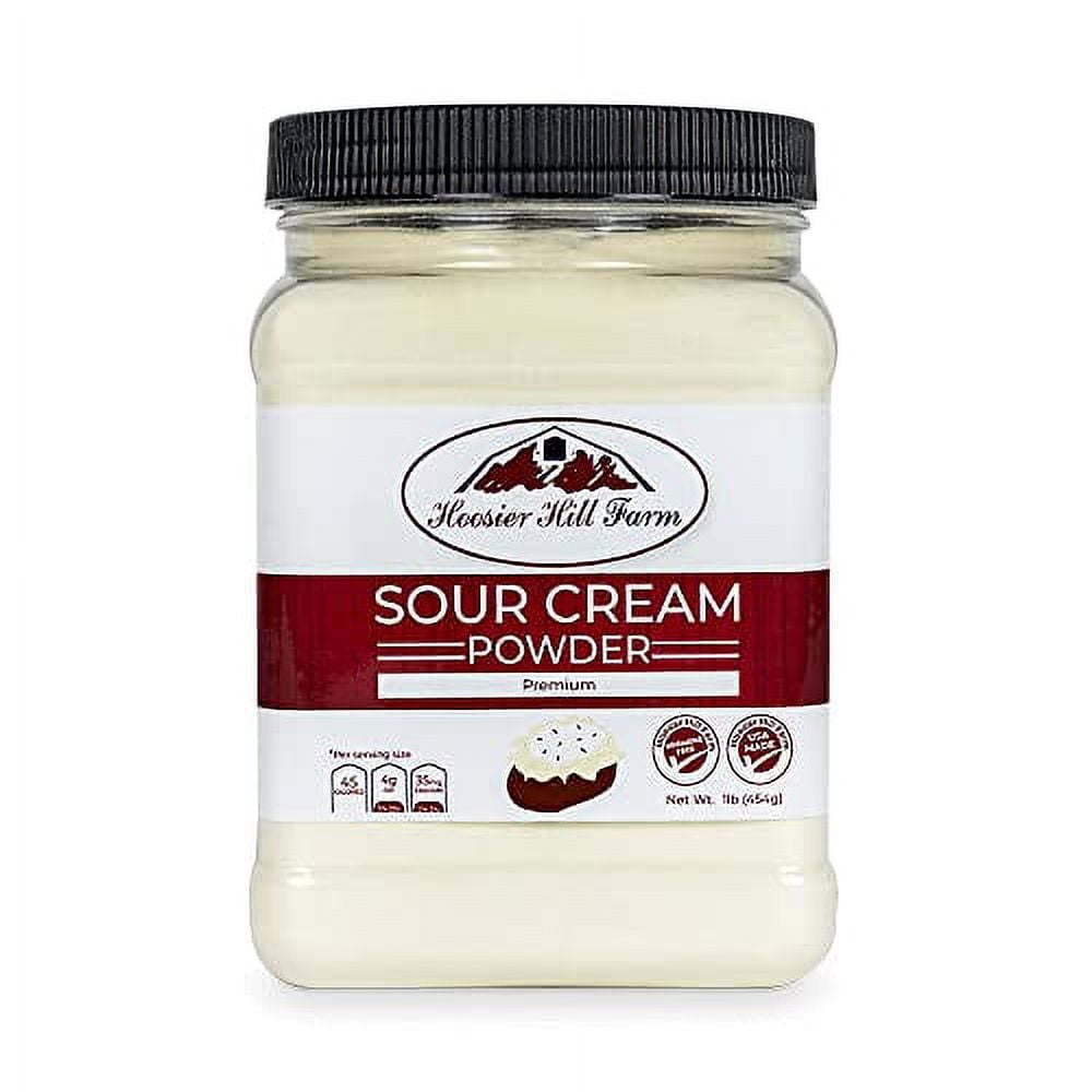 Sour Cream Powder by Hoosier Hill Farm, 1LB (Pack of 1)