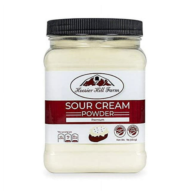 Sour Cream Powder by Hoosier Hill Farm, 1LB (Pack of 1)