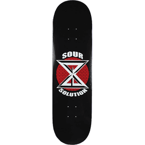 SOUL TRIP Dk Logo Skateboard Deck 8.5 Black