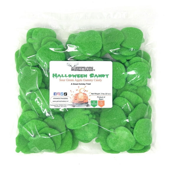 Sour Green Apple Gummy Candy, 2 lbs.