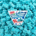 thumbnail image 1 of Sour Gummy Bears Candy (1 Pound Bag) Blue Raspberry Flavor, Sugar-Coated Teddies, 1 of 6