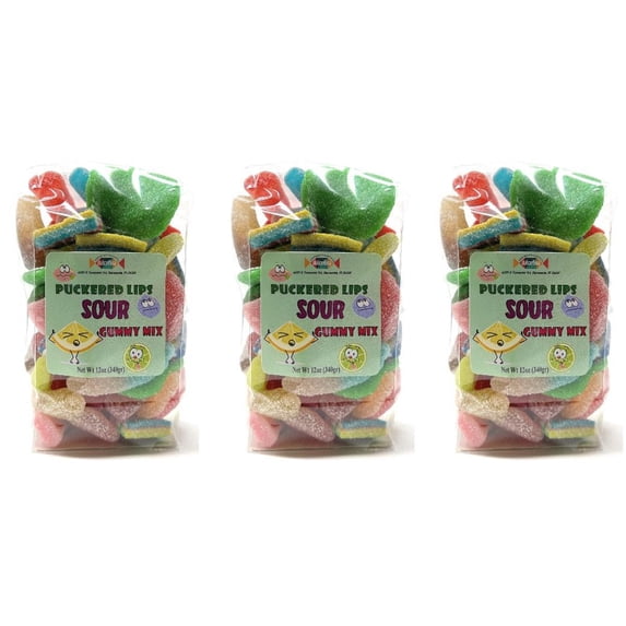 Solutions Mix Sour Gummy Mix Collection, 3-Pack, 11 oz Each (33 oz Total) - Walmart.com