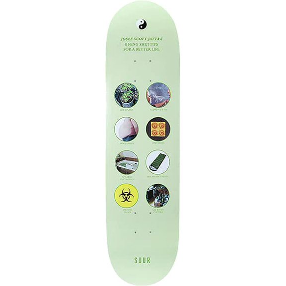 Sour Jatta Feng Chui Deck 8.25 - Assembled AS Complete Skateboard