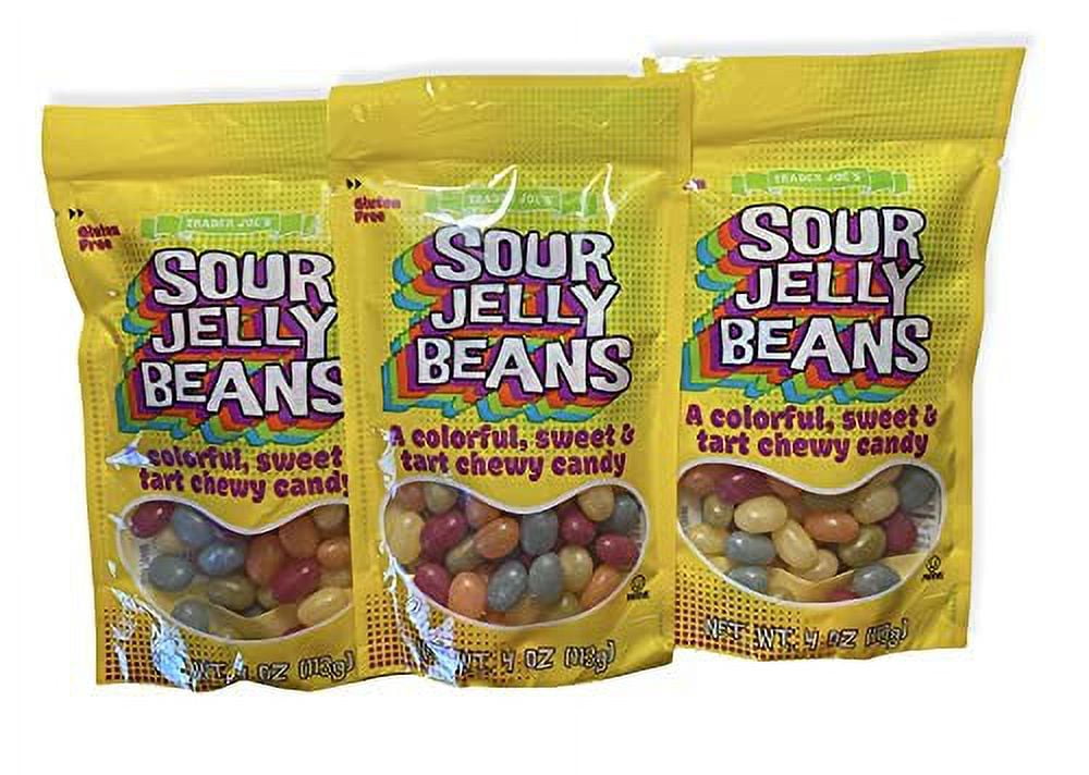 Sour Jelly Beans Gluten Free (Pack of 3)