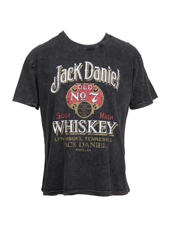 Sour Mash Vintage Poster Mens T-Shirt, Black - Extra Large
