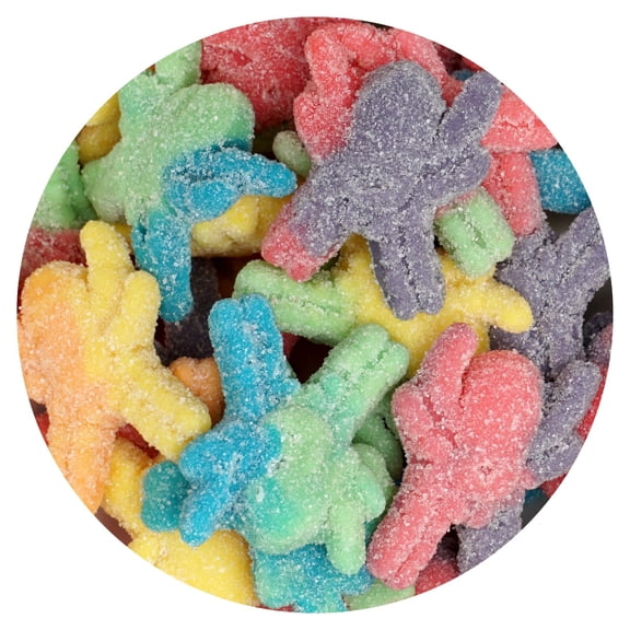 Sour Neon Gummy Spiders Two Toned Colors, 1 Pound Bulk Bag, Halloween Gummy Candy, Halloween Sour Candy, Gummies