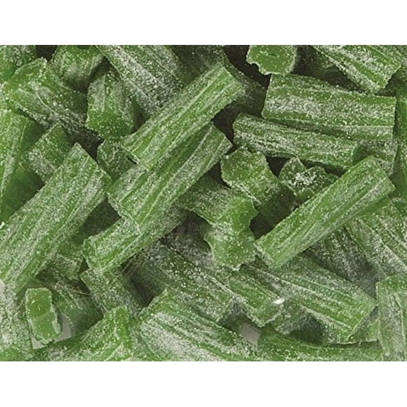 Sour Passion Fruit Licorice Bits by Its Delish, 1 lb Bulk Bag, Original Style Chewy Passion Fruit Candy Twists Great Gifts Party Sweets Made in USA, Vegan, Kosher