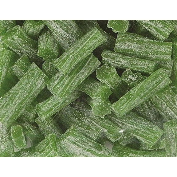Sour Passion Fruit Licorice Bits by Its Delish, 2 lbs Bulk Bag, Original Style Chewy Passion Fruit Candy Twists  Great Gifts Party Sweets  Made in USA, Vegan, Kosher