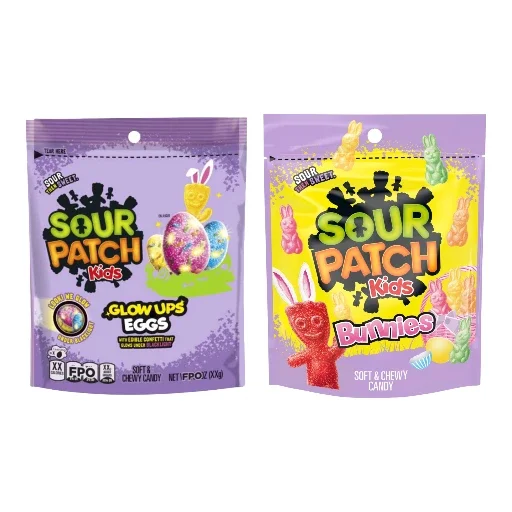 Sour Patch Easter Bundle, 10 oz Bunnies & 8.37 oz Glow Ups Eggs