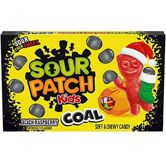 Sour Patch Kids Coal, 3.1-oz.(2 Pack)