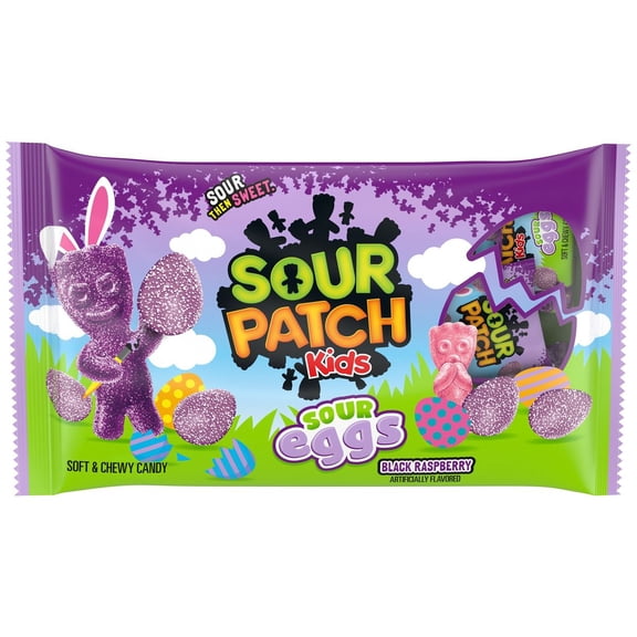 Sour Patch Kids' Easter Sour Eggs Candy Treat Size - 7.97oz - Pack of 2