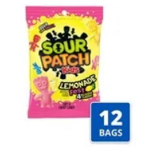 Sour Patch Kids Lemonade 4 Delicious Flavors 3.61oz (12 Pack)