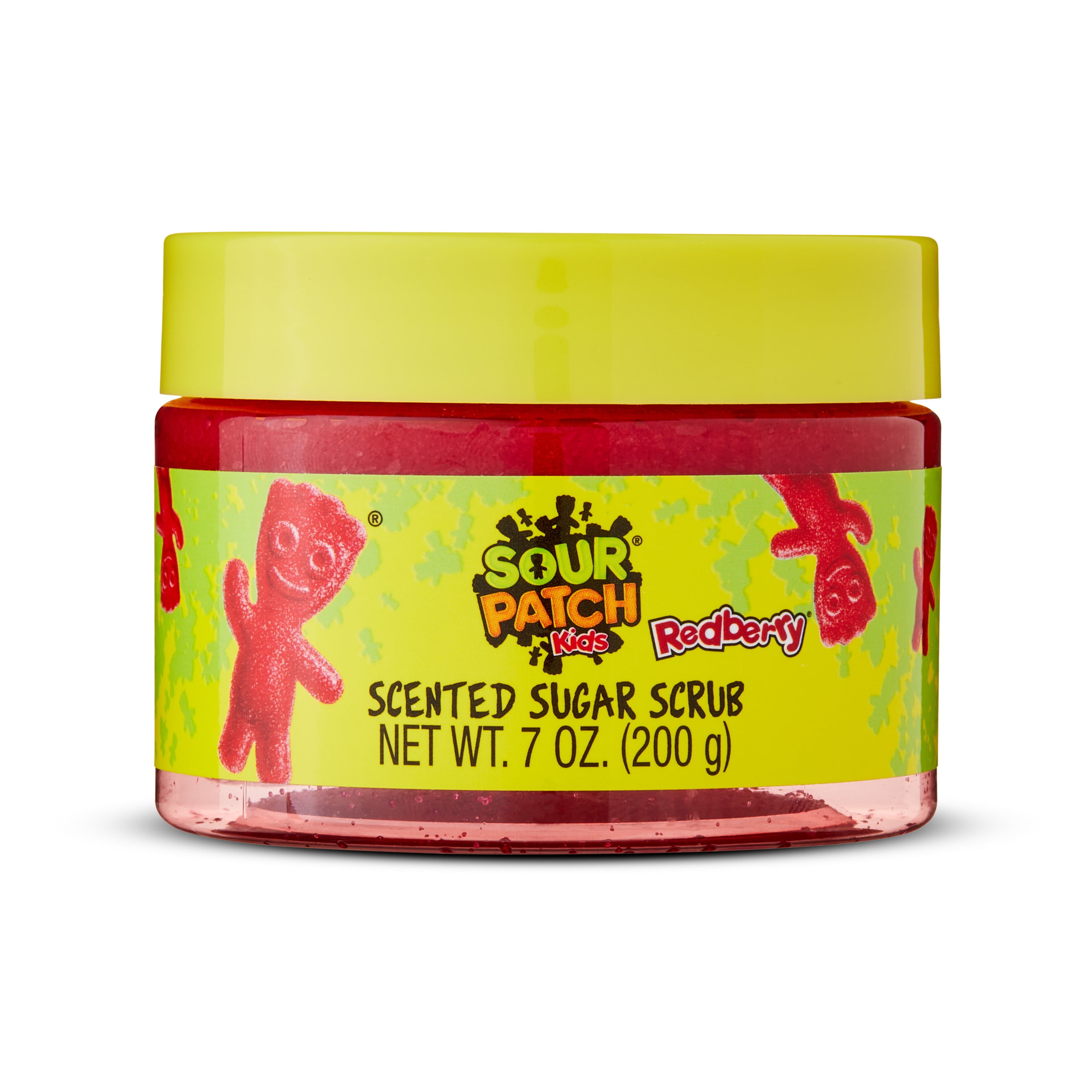 Sour Patch Kids Sugar Body Scrub, Raspberry Scented, 7 oz