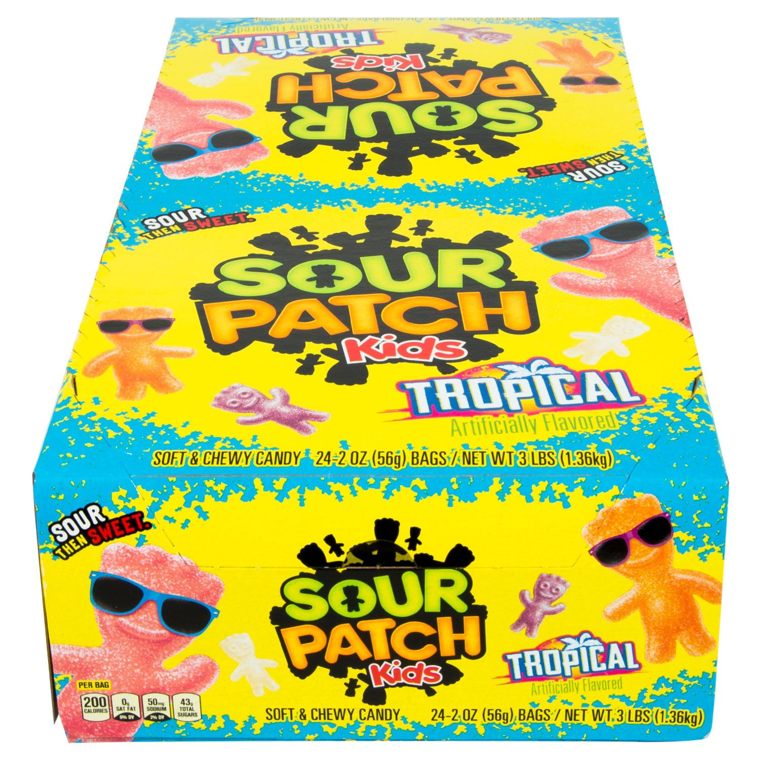 Sour Patch Kids Tropical (2 Ounce, 24 Pack)