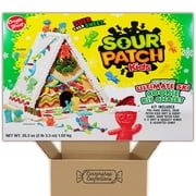 Sour Patch Kids Ultimate Ski Create A Treat Cookie Kit - Assorted Candy, Icing, Cookies, Instructions - For Holidays, Birthdays, Snow Days in Cornershop Confections Pack